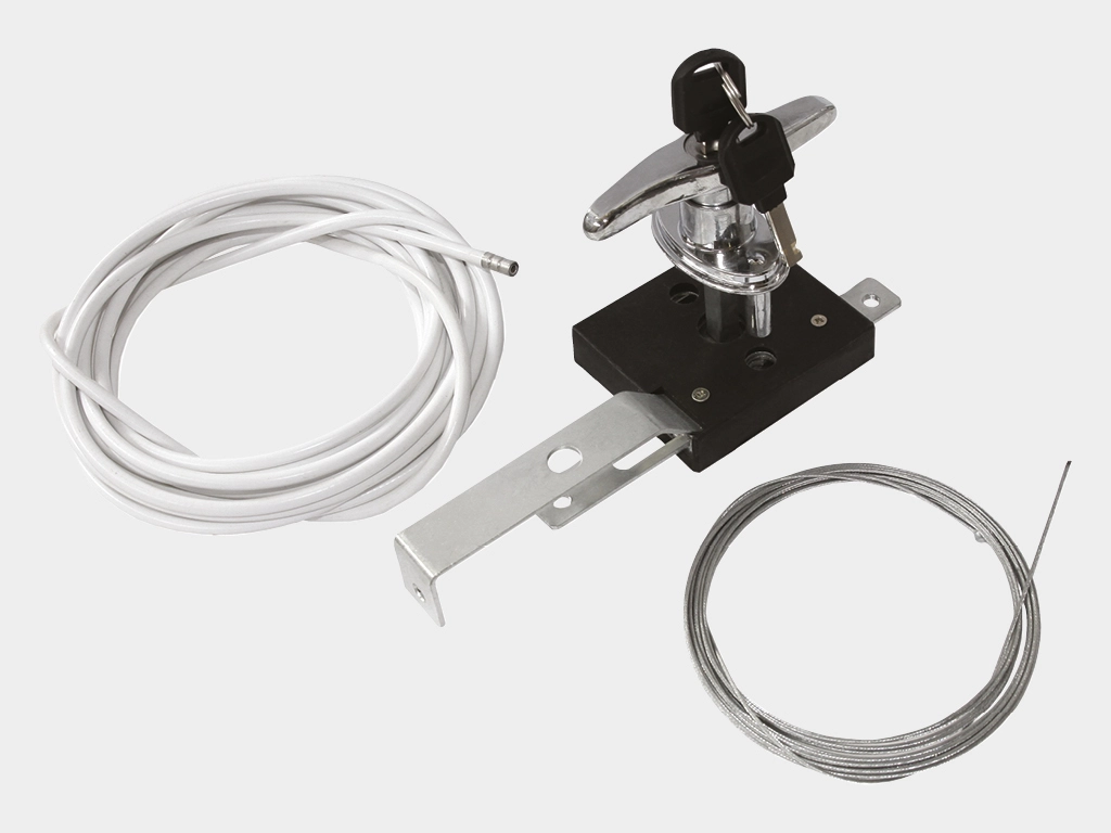 Внешний расцепитель серии LOCK-N (замок -н) для открывания ворот в случае отключения электроэнергии. Незаменим при отсутствии врезной калитки или другого дополнительного входа в помещение.