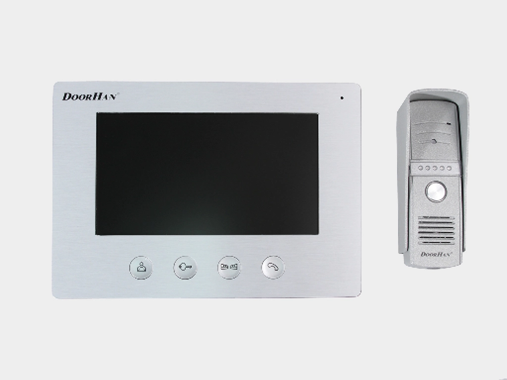 Комплект видеодомофона domo7-pro (домофон7-про) для управления калиткой и воротами.