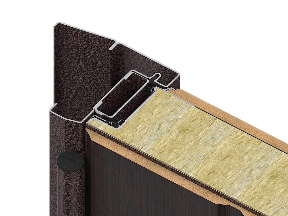 Дверная коробка внутреннего открывания устанавливается там, где есть требования к эвакуации людей и необходимо открывание двери внутрь помещения.